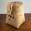 Large berry birch basket with bird design
